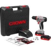 Дрель-шуруповерт Crown CT21081H-2 BMC (c 2-мя АКБ, кейс) - Превью изображения №2 — Интернет-магазин Time-Shop