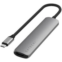 Satechi 6-in-1 USB-C Slim Multiport Adapter ST-P6SM (серый)