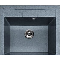 Кухонная мойка GranFest GF-Q-561 (графит) - Превью изображения №2 — Интернет-магазин Time-Shop