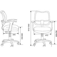 Офисное кресло Бюрократ CH-797AXSN/26-28 (черный) - Превью изображения №18 — Интернет-магазин Time-Shop