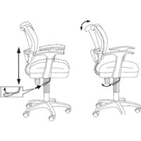 Офисное кресло Бюрократ CH-797AXSN/26-28 (черный) - Превью изображения №17 — Интернет-магазин Time-Shop