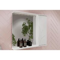  Volna Шкаф с зеркалом Adel 80 правый - Превью изображения №3 — Интернет-магазин Time-Shop