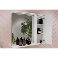  Volna Шкаф с зеркалом Adel 80 правый - Превью изображения №4 — Интернет-магазин Time-Shop