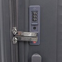 Чемодан-спиннер Francesco Molinary 344-168/2-24DGR (серый) - Превью изображения №12 — Интернет-магазин Time-Shop