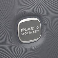 Чемодан-спиннер Francesco Molinary 344-168/2-24DGR (серый) - Превью изображения №13 — Интернет-магазин Time-Shop