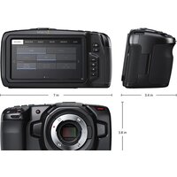 Видеокамера BlackmagicDesign Pocket Cinema Camera 4K - Превью изображения №7 — Интернет-магазин Time-Shop