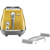 Тостер DeLonghi Icona Capitals CTOC2103.Y - Превью изображения №2 — Интернет-магазин Time-Shop