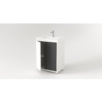  Дабер Тумба под умывальник 013 60 Т13.6.0.20 (белый древесный/серый) - Превью изображения №2 — Интернет-магазин Time-Shop