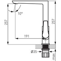 Смеситель Ferro Adore BDR4 - Превью изображения №2 — Интернет-магазин Time-Shop