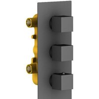 Душевая система  Timo Tetra-Thermo SX-0179/03SM (черный) - Превью изображения №2 — Интернет-магазин Time-Shop