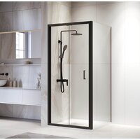 RGW PA-132B (PA-21B+Z-050-5B) 060813200-14 100x100 (черный/прозрачное стекло)