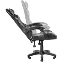 Офисное кресло Mio Tesoro Викинг AF-C5208 (черный/серый) - Превью изображения №11 — Интернет-магазин Time-Shop