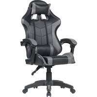 Офисное кресло Mio Tesoro Викинг AF-C5208 (черный/серый) - Превью изображения №9 — Интернет-магазин Time-Shop