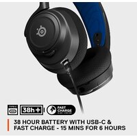 Наушники SteelSeries Arctis Nova 7P Wireless (черный) - Превью изображения №8 — Интернет-магазин Time-Shop