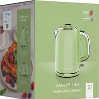 Электрический чайник Galaxy Line GL 0344 (райская олива) - Превью изображения №3 — Интернет-магазин Time-Shop