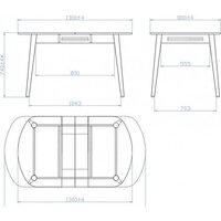 Кухонный стол Мебель-класс Эней (белый) - Превью изображения №4 — Интернет-магазин Time-Shop