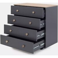 Детский комод Rant Elsa Pro 800/3 (moon grey) - Превью изображения №10 — Интернет-магазин Time-Shop