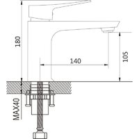 Смеситель Shevanik S4401G - Превью изображения №21 — Интернет-магазин Time-Shop