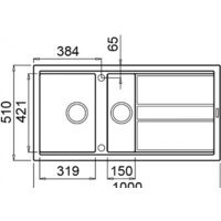 Кухонная мойка Elleci Best 475 Black K86 - Превью изображения №2 — Интернет-магазин Time-Shop