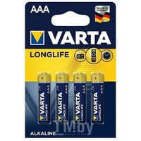 Varta Longlife 4 AAA LR03 04103113414 (4шт)