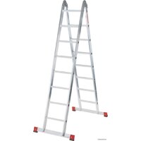 Лестница-трансформер Новая высота NV 331 шарнирная 2x5 ступеней - Превью изображения №2 — Интернет-магазин Time-Shop