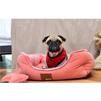 Лежак Puppia Presley PARD-AU1587-OR-FR (розовый) - Превью изображения №3 — Интернет-магазин Time-Shop