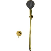 Душевой гарнитур  Whitecross Y YSET02TOPGL (золото) - Превью изображения №2 — Интернет-магазин Time-Shop