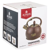Чайник со свистком Agness 937-841 - Превью изображения №3 — Интернет-магазин Time-Shop