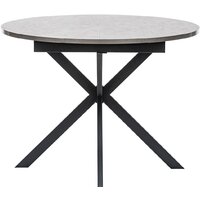 Кухонный стол Мебель Импэкс Leset Капри (камень темный/черный) - Превью изображения №2 — Интернет-магазин Time-Shop