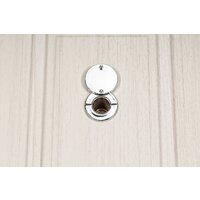 Металлическая дверь Guard MG60 МДФ 87х205 левая (черное серебро/белый ясень) - Превью изображения №13 — Интернет-магазин Time-Shop