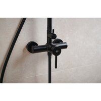 Душевая система  Armatura Moza 5036-910-81 (черный) - Превью изображения №2 — Интернет-магазин Time-Shop