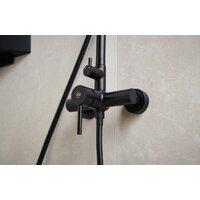 Душевая система  Armatura Moza 5036-910-81 (черный) - Превью изображения №3 — Интернет-магазин Time-Shop