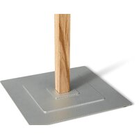 Вешалка для одежды Sheffilton Альберо SHT-CR11 985627 (прозрачный лак/алюминий металлик) - Превью изображения №3 — Интернет-магазин Time-Shop