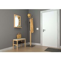 Вешалка для одежды Sheffilton Альберо SHT-CR11 985627 (прозрачный лак/алюминий металлик) - Превью изображения №7 — Интернет-магазин Time-Shop