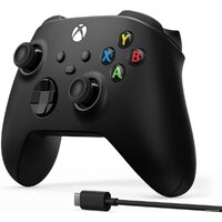 Геймпад Microsoft Xbox + USB-C кабель (черный) - Превью изображения №2 — Интернет-магазин Time-Shop