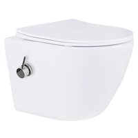 Унитаз подвесной Roxen Antares 530185-01X Rimless Soft Close с функцией биде - Превью изображения №13 — Интернет-магазин Time-Shop