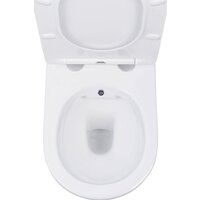 Унитаз подвесной Roxen Antares 530185-01X Rimless Soft Close с функцией биде - Превью изображения №7 — Интернет-магазин Time-Shop