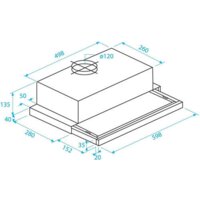 Кухонная вытяжка BEKO CTB 6250 B - Превью изображения №3 — Интернет-магазин Time-Shop