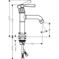 Смеситель Axor Montreux 16516000 (хром) - Превью изображения №2 — Интернет-магазин Time-Shop