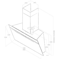 Кухонная вытяжка Elica Majestic No Drip BL/A/90 - Превью изображения №5 — Интернет-магазин Time-Shop