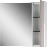  Домино Шкаф с зеркалом Uno 80 (дуб серый) - Превью изображения №11 — Интернет-магазин Time-Shop