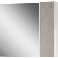  Домино Шкаф с зеркалом Uno 80 (дуб серый) - Превью изображения №12 — Интернет-магазин Time-Shop