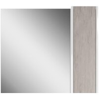 Домино Шкаф с зеркалом Uno 80 (дуб серый) - Превью изображения №10 — Интернет-магазин Time-Shop