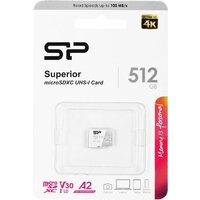 Карта памяти Silicon-Power Superior microSDXC SP512GBSTXDA2V20 512GB - Превью изображения №2 — Интернет-магазин Time-Shop