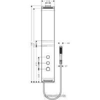 Душевая панель Hansgrohe Raindance Lift (27008400) - Превью изображения №3 — Интернет-магазин Time-Shop