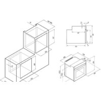 Газовый духовой шкаф Krona Stretto 45 WH - Превью изображения №2 — Интернет-магазин Time-Shop