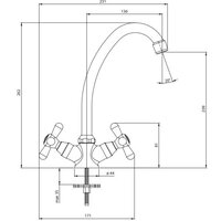 Смеситель Deante Symetrio BOS 060D - Превью изображения №2 — Интернет-магазин Time-Shop