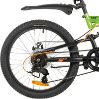 Детский велосипед Novatrack Shark 20 20SS6D.SHARK.GN6 (зеленый) - Превью изображения №8 — Интернет-магазин Time-Shop