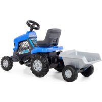 Педальная машинка Полесье Каталка-трактор с педалями Turbo с полуприцепом 84637 - Превью изображения №3 — Интернет-магазин Time-Shop