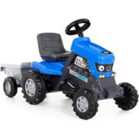 Педальная машинка Полесье Каталка-трактор с педалями Turbo с полуприцепом 84637 - Превью изображения №6 — Интернет-магазин Time-Shop